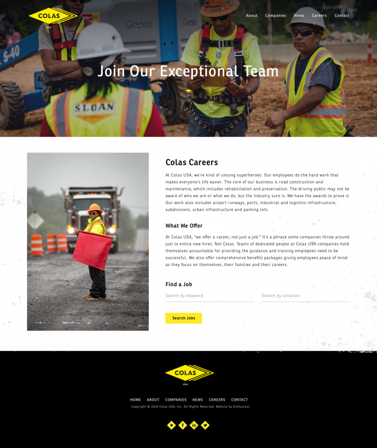 Colas USA - Careers