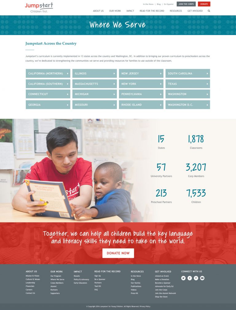 Jumpstart - Where We Serve